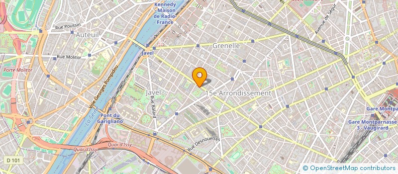 localisation de l'entreprise CORDEL  PARIS