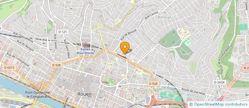 localisation de l'entreprise CORDEL SCI à ROUEN