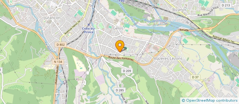 localisation de l'entreprise CORDELIERS INVEST  GELOS