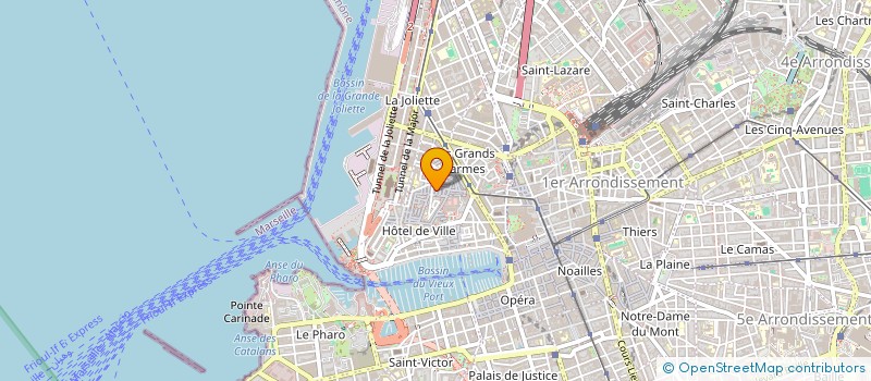 localisation de l'entreprise CORDELLAM à MARSEILLE