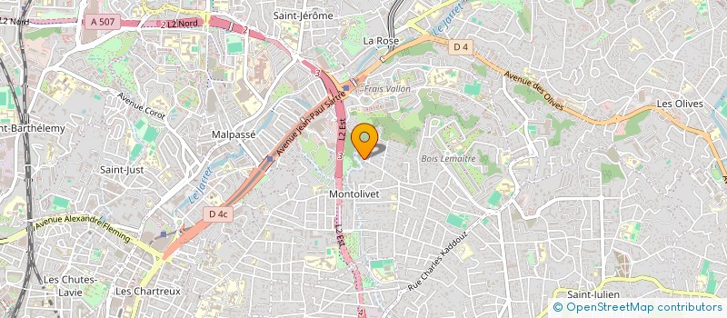 localisation de l'entreprise CORDERIE 70 à MARSEILLE