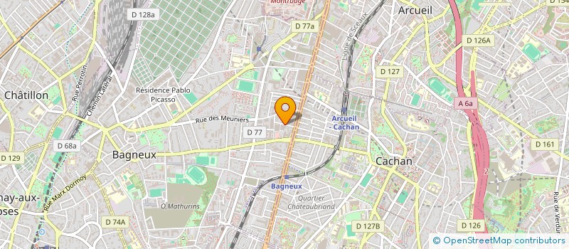 localisation de l'entreprise CORDERIE CLEMENT à BAGNEUX