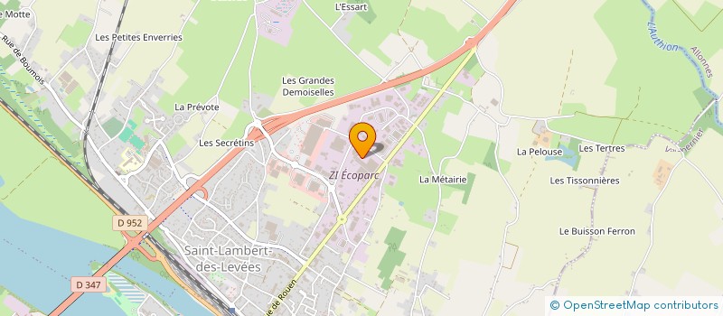 localisation de l'entreprise CORDERIE MESNARD à SAUMUR