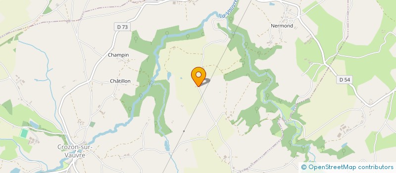 localisation de l'entreprise CORDES ET CIMES  CROZON-SUR-VAUVRE