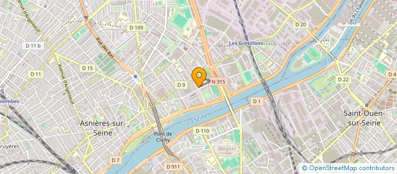 localisation de l'entreprise CORDIALE S-TIME à ASNIERES-SUR-SEINE