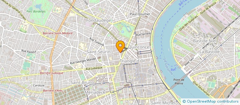 localisation de l'entreprise CORDIALEMENT PRODUCTIONS à BORDEAUX