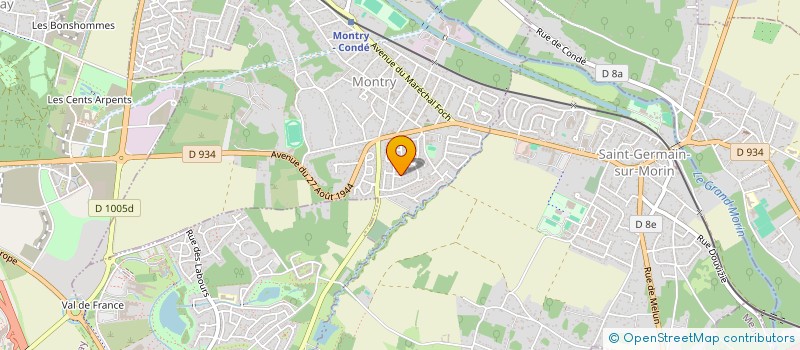 localisation de l'entreprise CORDIALIS EDITIONS  MONTRY