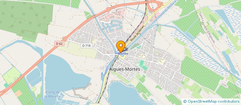 localisation de l'entreprise CORDIEE-ROY/POMAREDE - EXPERTISE MARITIME à SAINT-LAURENT-D'AIGOUZE