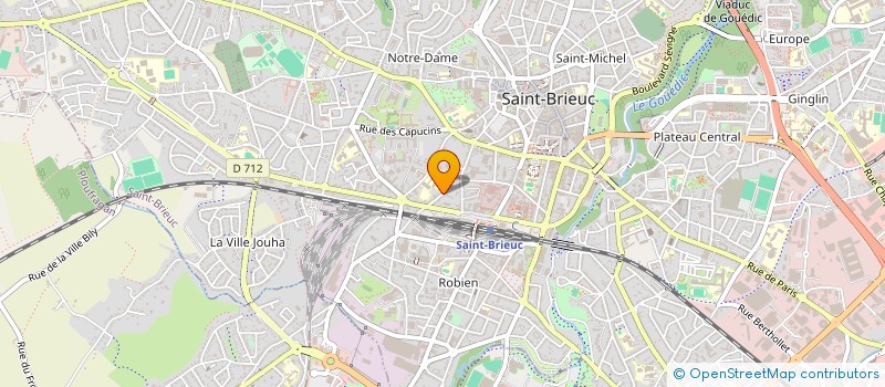 localisation de l'entreprise CORDIERE MERIADEC  PLERIN