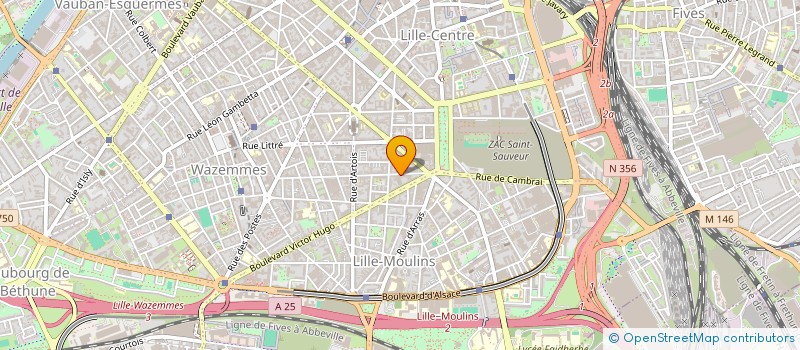 localisation de l'entreprise CORDILHEIRAS à LILLE