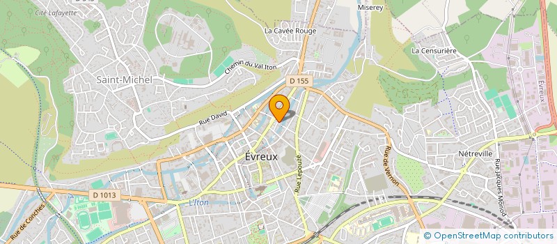 localisation de l'entreprise CORDILLERA NORMANDIE à EVREUX
