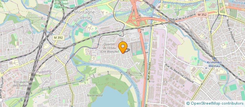 localisation de l'entreprise CORDIMAELVO FRANCE à STRASBOURG