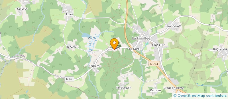 localisation de l'entreprise CORDISTE M-A  BERRIEN