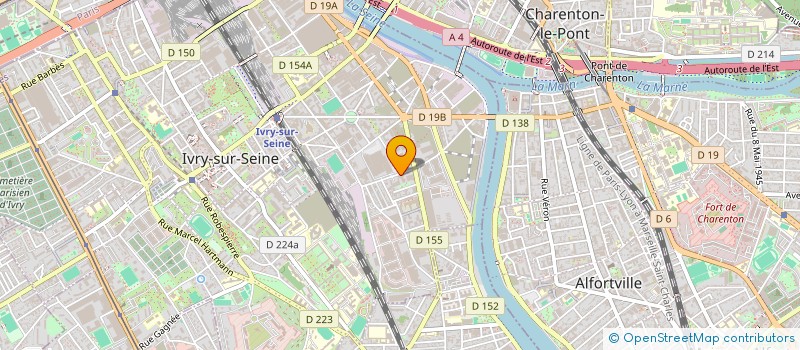 localisation de l'entreprise CORDISTES RESPONSABLES à IVRY-SUR-SEINE