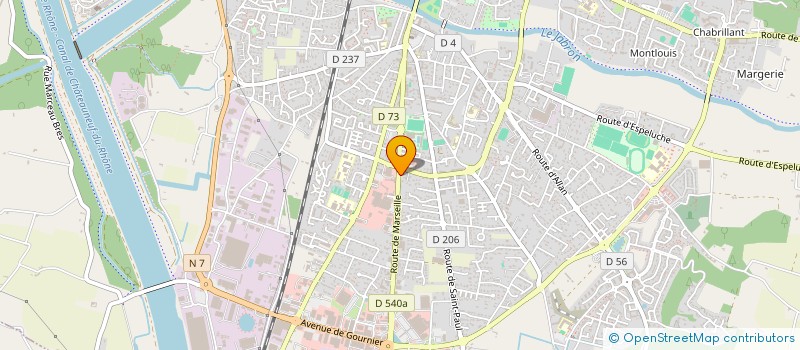 localisation de l'entreprise CORDO CLE  MONTELIMAR