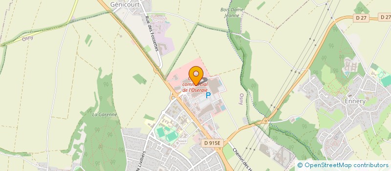 localisation de l'entreprise CORDO CLES 95  OSNY