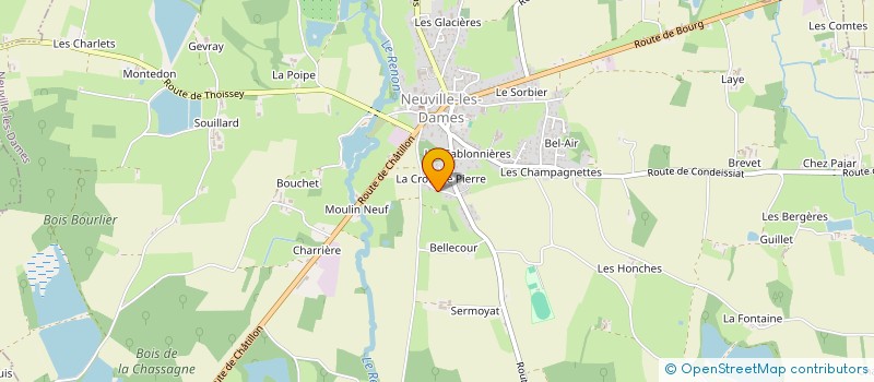 localisation de l'entreprise CORDOMOBILE  CONDEISSIAT