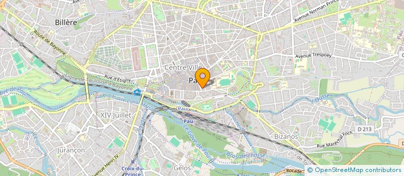 localisation de l'entreprise CORDON BLEU à PAU