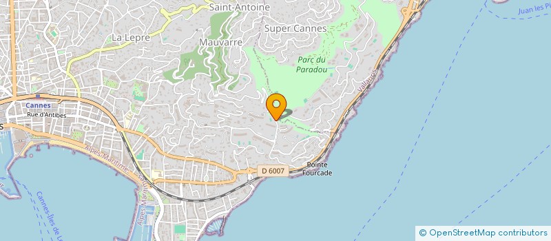 localisation de l'entreprise CORDON MONT BLANC à CANNES