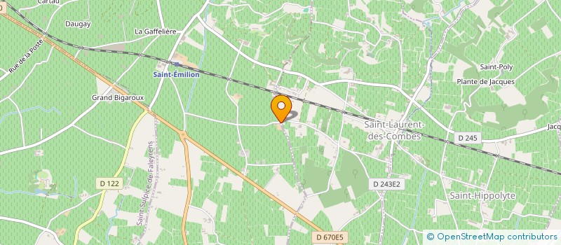 localisation de l'entreprise CORDON ROYAT  SAINT-LAURENT-DES-COMBES