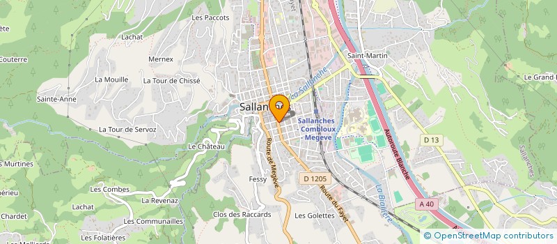 localisation de l'entreprise CORDON TOURISME à CORDON