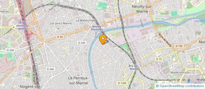 localisation de l'entreprise CORDONE à BRY-SUR-MARNE