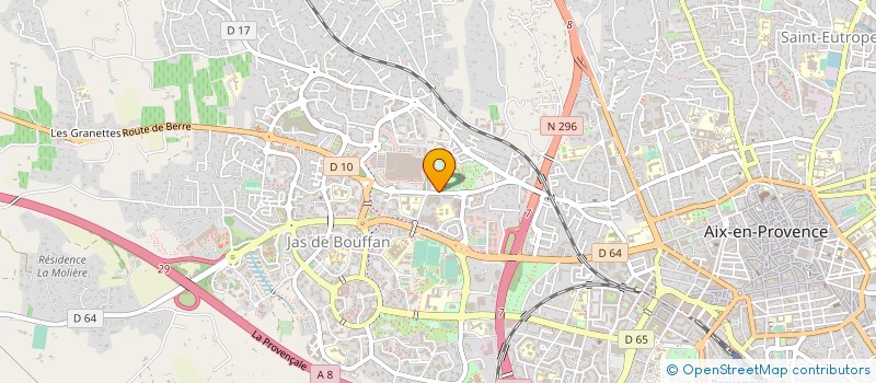 localisation de l'entreprise CORDONNERIE 2000 à AIX-EN-PROVENCE