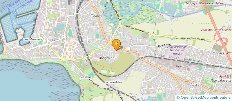 localisation de l'entreprise CORDONNERIE AYTRE SERVICES  AYTRE