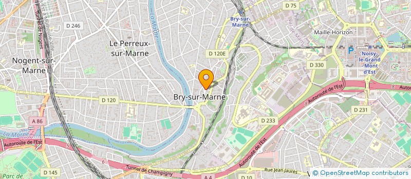 localisation de l'entreprise CORDONNERIE BRY à BRY-SUR-MARNE