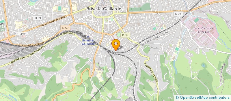 localisation de l'entreprise CORDONNERIE CLES MINUTE BRIVISTE RM à BRIVE-LA-GAILLARDE