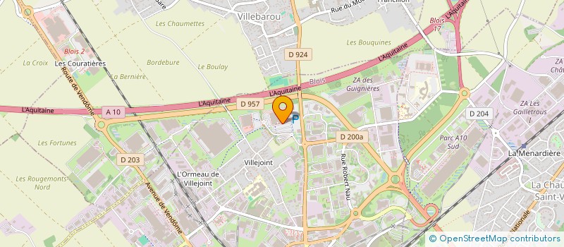 localisation de l'entreprise CORDONNERIE-CLES PASCAL HAIMON  BLOIS