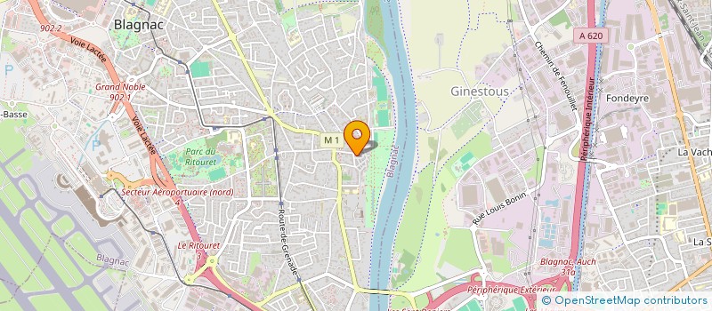 localisation de l'entreprise CORDONNERIE CLES SERVICES DE BLAGNAC  BLAGNAC