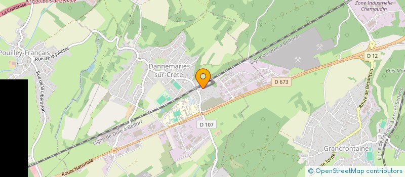 localisation de l'entreprise CORDONNERIE DE TAVAUX à TAVAUX