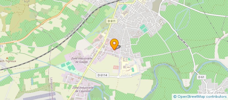 localisation de l'entreprise CORDONNERIE DES CORBIERES  LEZIGNAN-CORBIERES