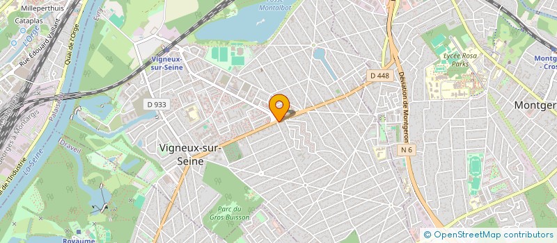 localisation de l'entreprise CORDONNERIE DES MARCHES à VIGNEUX-SUR-SEINE