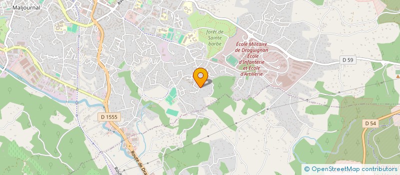 localisation de l'entreprise CORDONNERIE DU MUY  DRAGUIGNAN