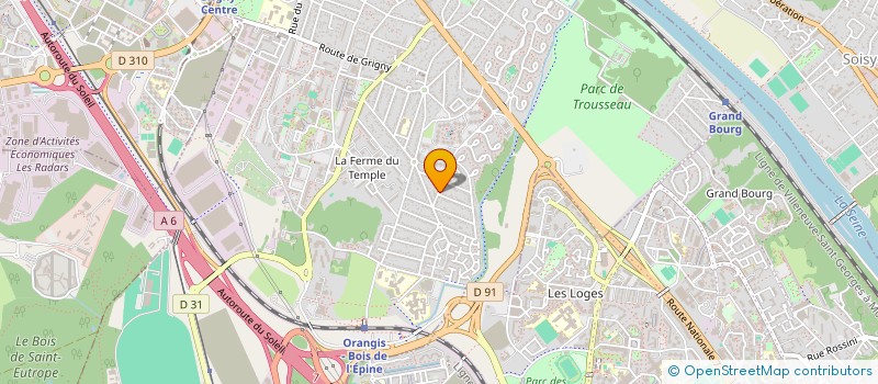 localisation de l'entreprise CORDONNERIE IM EX à RIS-ORANGIS