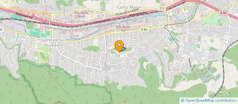 localisation de l'entreprise CORDONNERIE JACQUES  AUBAGNE