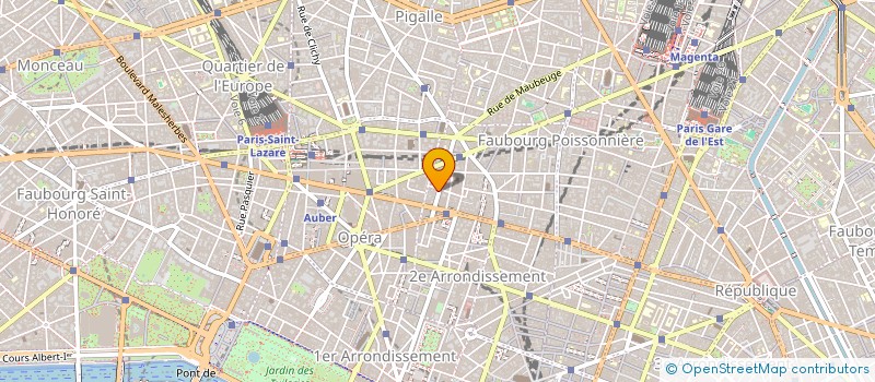 localisation de l'entreprise CORDONNERIE JEAN CLAUDE à PARIS