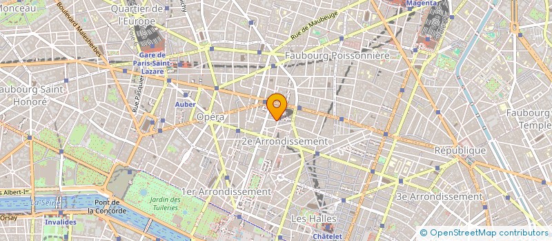 localisation de l'entreprise CORDONNERIE LES 2 LUTINS à PARIS