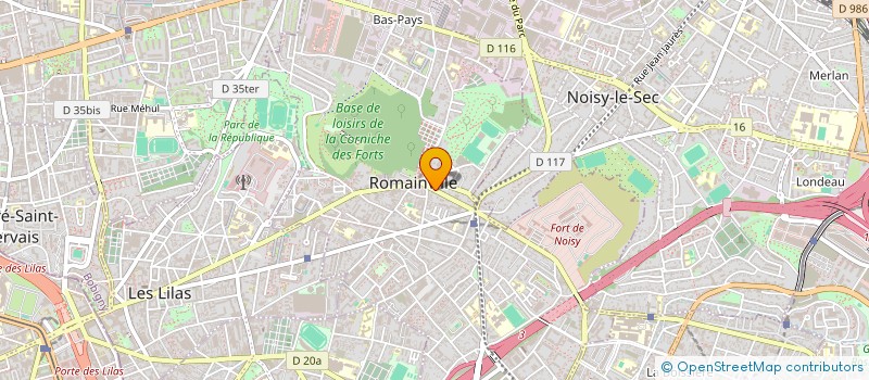 localisation de l'entreprise CORDONNERIE MAILLOT à ROMAINVILLE