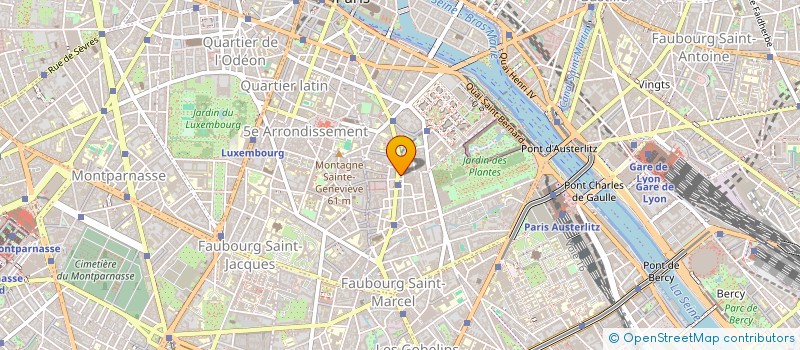 localisation de l'entreprise CORDONNERIE MONGE  PARIS