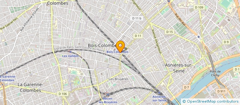 localisation de l'entreprise CORDONNERIE OM SAI à BOIS-COLOMBES