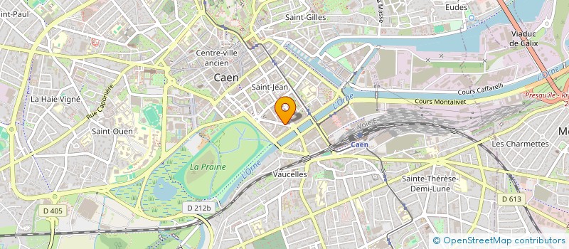 localisation de l'entreprise CORDONNERIE OSOUF à CAEN