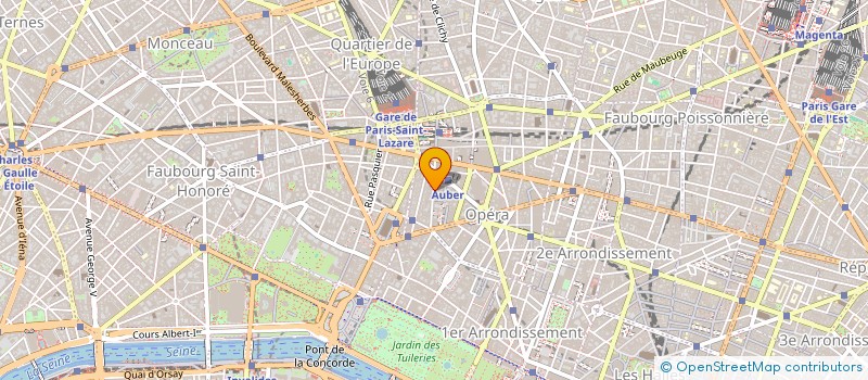 localisation de l'entreprise CORDONNERIE PROGRES à PARIS