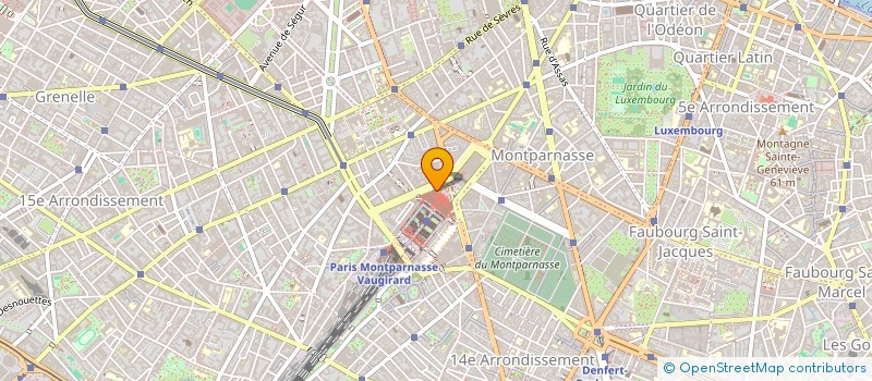 localisation de l'entreprise CORDONNERIE SERVICE  PARIS