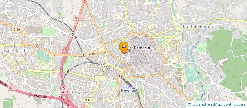 localisation de l'entreprise CORDONNERIE SEXTIUS 19 à AIX-EN-PROVENCE