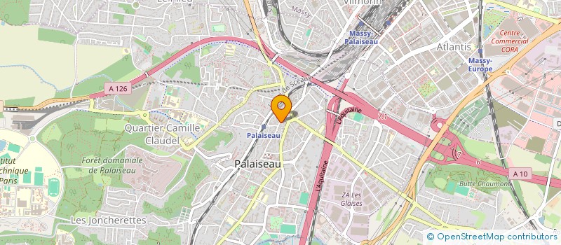 localisation de l'entreprise CORDONNERIE SOULIERS ET BOTTES DE CUIRS à PALAISEAU