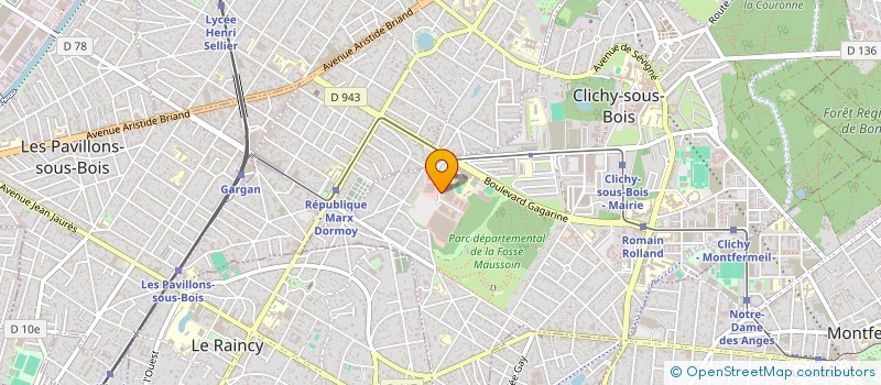 localisation de l'entreprise CORDONNERIE TRADITIONNELLE PALOS à CLICHY-SOUS-BOIS