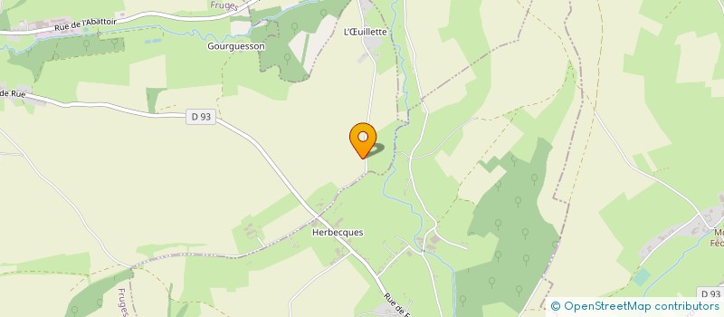 localisation de l'entreprise CORDONNIER à FRUGES